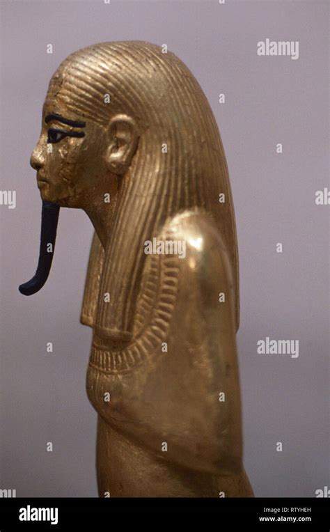 The Earth Godgebegyptian Museumcairo Stock Photo Alamy