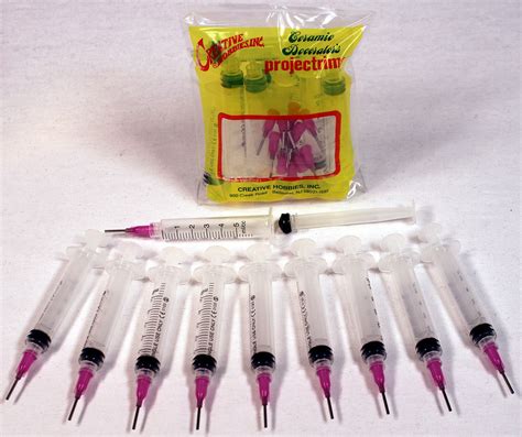 Creative Hobbies Glue Applicator Syringe For Flatback Rhinestones