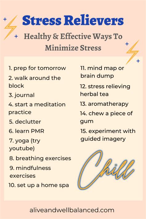 15 Healthy Ways To Relieve Stress Alive Well Balanced In 2020 How