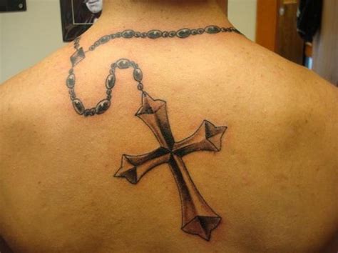 If you're thinking about getting a back tattoo, you are in good luck. 105+ Beautiful 3D Cross Tattoo