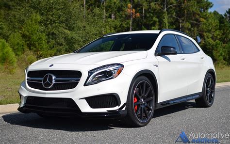 The new compact sports cars absolve the sprint from zero to 100 km/h in record time: 2015 Mercedes-Benz GLA45 AMG Review & Test Drive