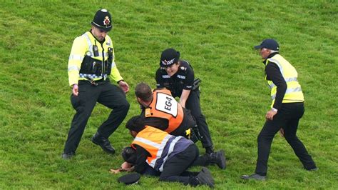 Epsom Derby One Charged And 30 Released On Bail After Animal Rights