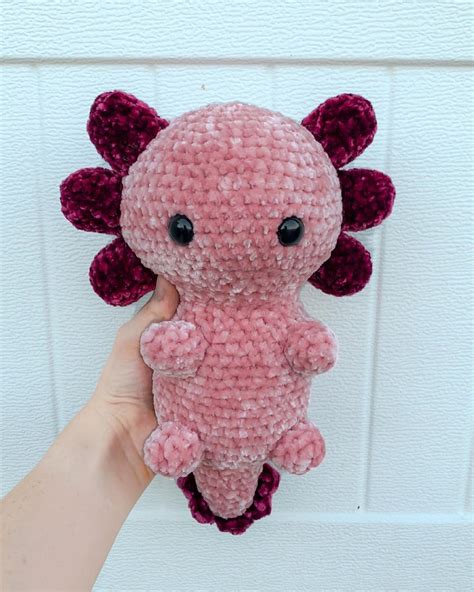 Axolotl Crochet Pattern Etsy Australia