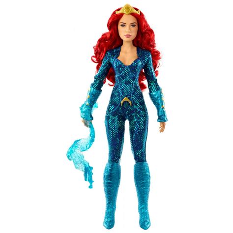 Aquaman Mera Doll 12 Inch Scale With Battle Suit And Accessories