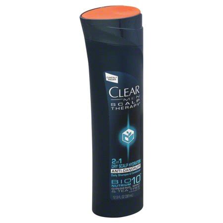 Clear Scalp and Hair Men Dry Scalp Hydration Shampoo and ...