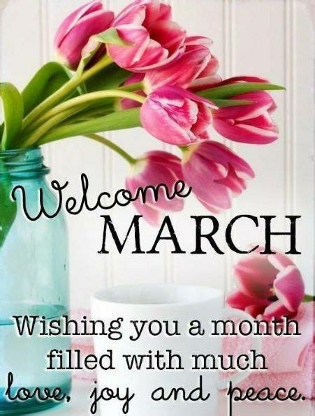 Welcome March Months March Hello March March Quotes Hello March Quotes