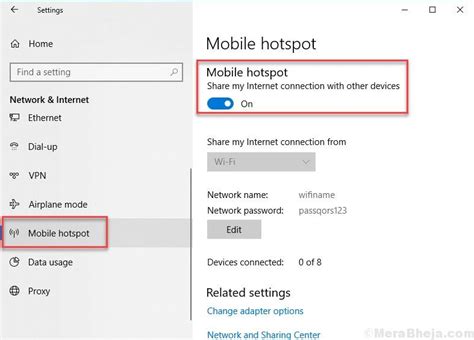 How To Create WiFi Hotspot On Windows 10 PC Without Using Any Tool