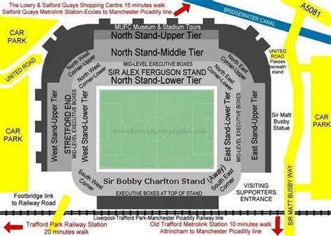 Metal Line Carry Out Applicable Car Parking Old Trafford Match Day How