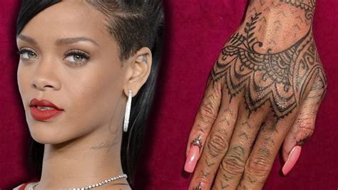 45 Amazing Rihanna Tattoos Designs Amazing Tattoo Ideas