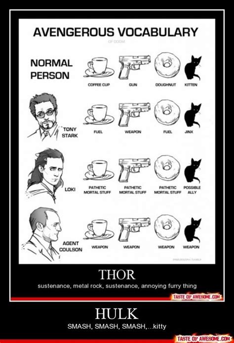 Avengers Vocabulary Well Isn T That Just Too Funny Marvel Funny