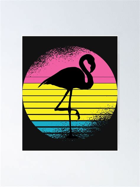 Póster Flamingo Lgbt Q Pan Sex Pride Gender Queer Pride Aliado De Mallozzi88 Redbubble
