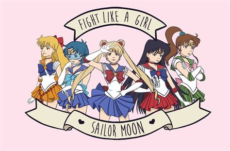 Sailor Moon Fight Like A Girl Sailor
