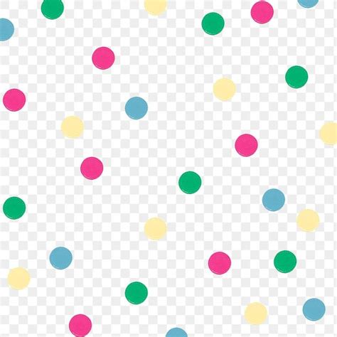 Colorful Polka Dot Patterned Background Design Element Free Image By
