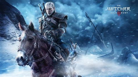 Geralt In The Witcher 3 Epic Hd Wallpaper