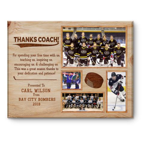 Hockey Coach Thank You T Ts For Hockey Coach Personalized