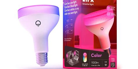 Lifx Homekit Enabled Color Br30 Rgb Led Smart Bulb Works With Alexa
