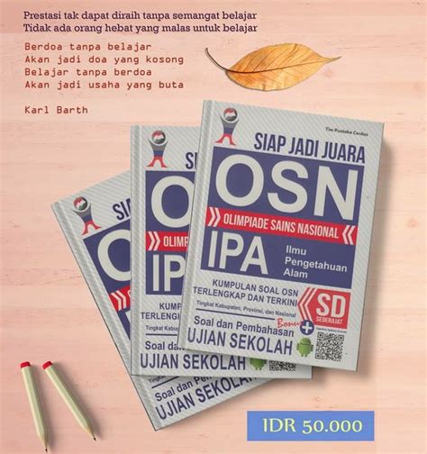 Jangan lupa mengklik tombol jawaban untuk menampilkan jawaban yang benar. Soal Osn Ipa Sd 2019 Dan Kunci Jawaban - Guru Galeri