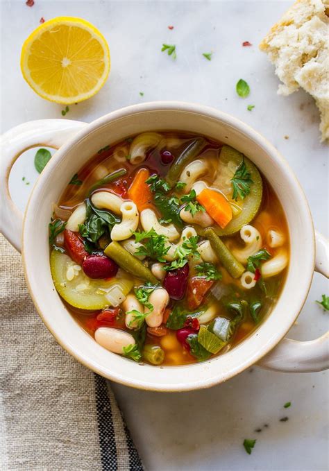 Slow Cooker Minestrone Soup Italian Recipe The Simple