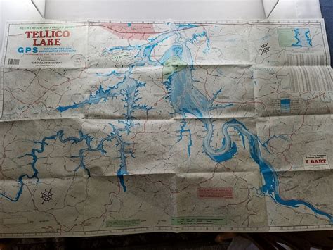 Tellico Lake Map Transborder Media