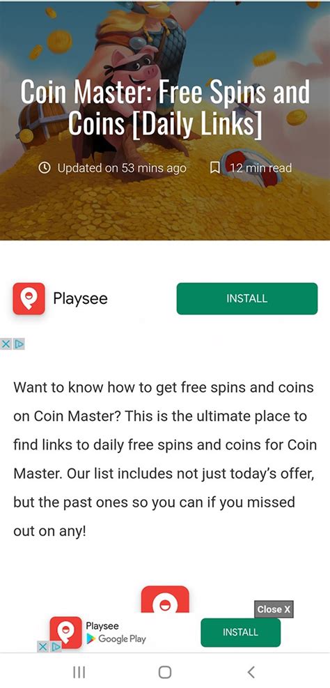 Step by step method for free coins. Cách kiếm lượt quay Spin Coin Master miễn phí hàng trăm ...