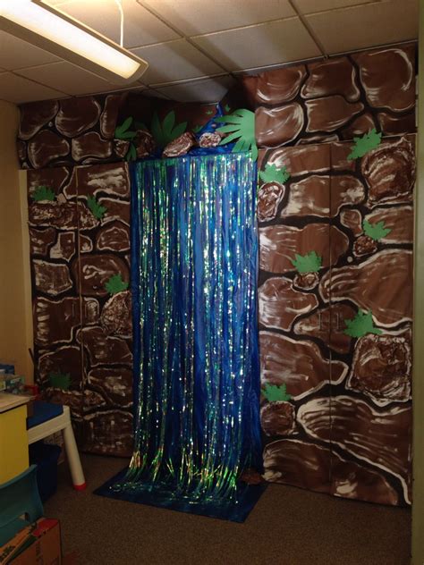 Classroom Waterfall For Rainforest Theme Forest Theme Classroom