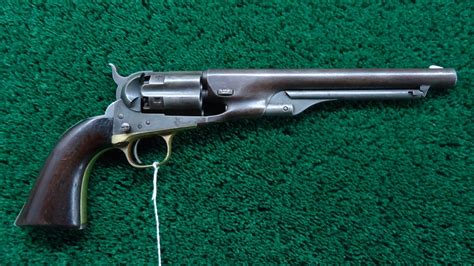 C311 Sale Pending Early Colt 1860 Army Revolver With Fluted Cylinder