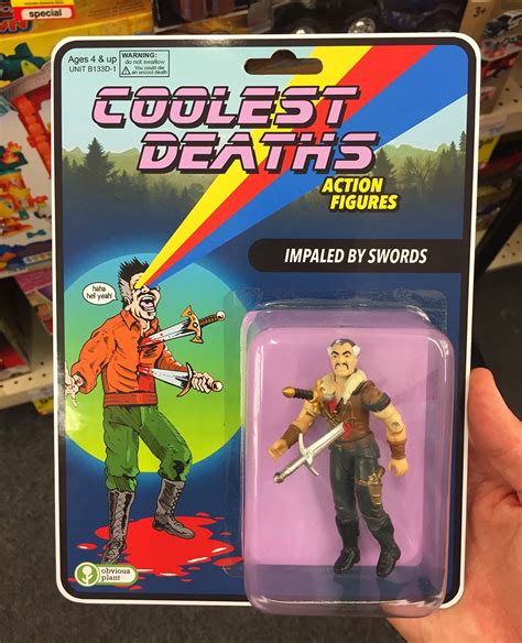 Obvious Plant On Twitter Coolest Deaths Action Figure Only One For