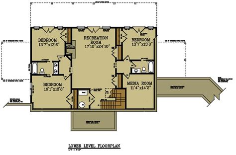 Four bedroom house plans (sometimes written 4 bedroom floor plans) are popular with growing families, as they offer plenty of room for everyone. 3 Story 5 Bedroom House Plan with Detatched Garage