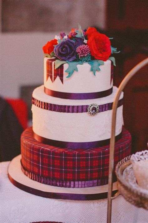 Scottish Cake Scottish Wedding Cakes Plaid Cake Themed Cakes
