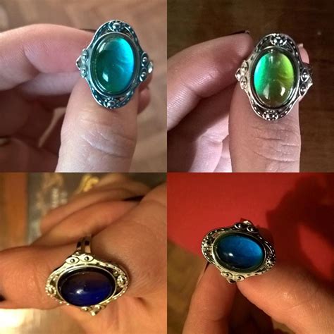 Mood Ring Colors And Meanings Guide Jewelry Jealousy