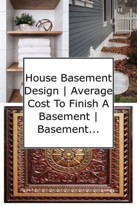 The cost to finish a basement will depend on the size of your space and the extent of your remodel. House Basement Design | Average Cost To Finish A Basement ...