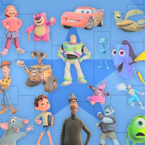 Toy Story Disney Pixar Characters Vlrengbr