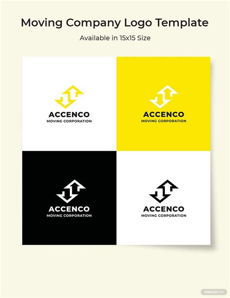 Moving Company Logo Template In Psd Publisher Illustrator Pages