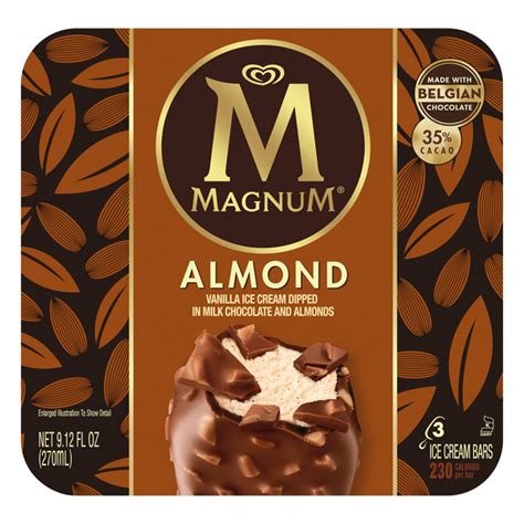Save On Magnum Ice Cream Bars Vanilla Dipped In Milk Chocolate And Almond