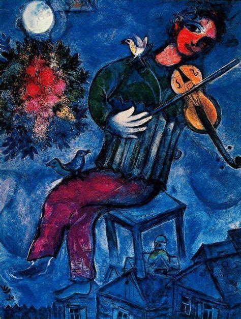 Marc Chagall Il Violinista Sul Tetto 1912 Fiddler On The Roof In