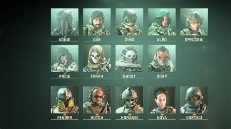 All Operators In Call Of Duty Modern Warfare 2 And Warzone 2 0 Gamepur