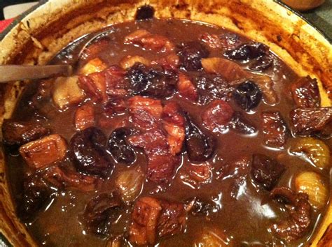 The Diary Of An Unaccomplished Cook Lamb With Port And Prunes