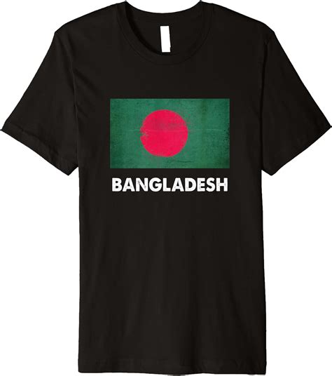 Bangladeshi Bangladesh Flag Premium T Shirt Clothing