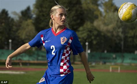 I haven't seen a single sports shop so far. Part-time model Tihana Nemcic takes charge of Croatian ...