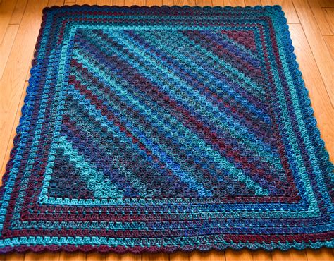 Cozy Corner To Corner Afghan Free Crochet Pattern Falling Spring Crochet