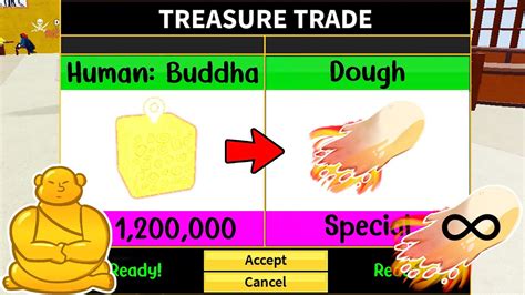 Trading From BUDDHA To PERM DOUGH Part Blox Fruits YouTube