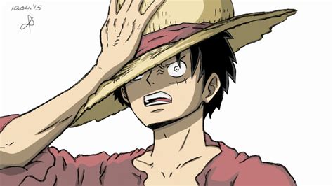 The great collection of luffy smile wallpaper for desktop, laptop and mobiles. Luffy angry face by WillOfDaniel on DeviantArt