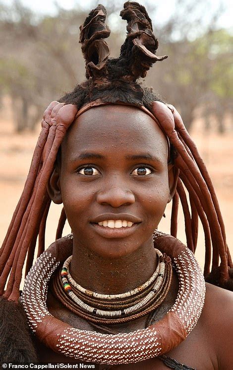 Namibias Isolated Himba Tribe Use Bright Clay To Create Incredible Hairstyles And Make Up
