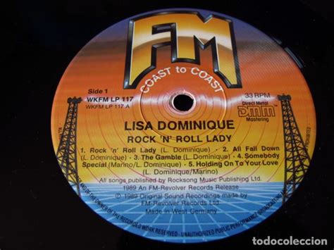 Lisa Dominique Rocknroll Lady Lp Germany Comprar Discos Lp