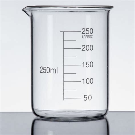 Libbey 56805 Chemistry Bar 85 Oz 250 Ml Beaker Glass 12case