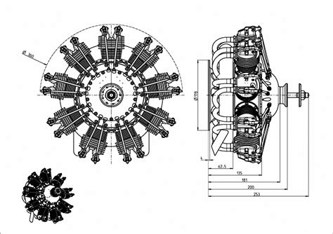 Radial Engine Diagram