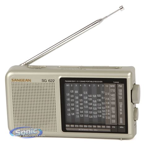 Sangean Sg 622 Sg622 12 Band Amfm Shortwave Radio World Band Receiver