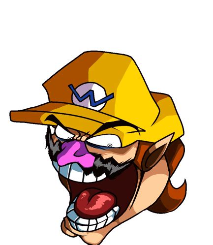 Wario Apparition Fnf Sticker Wario Apparition FNF Fnf Classified