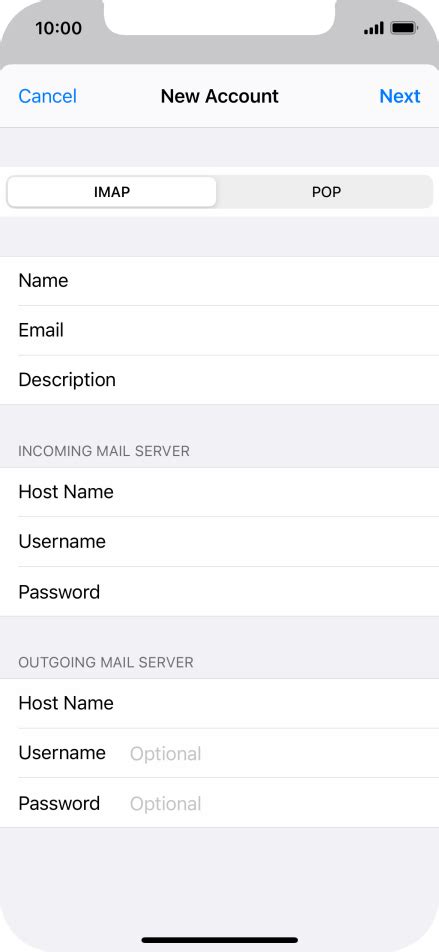 Set Up Your Mobile Phone For Imap Email Apple Iphone 12 Optus