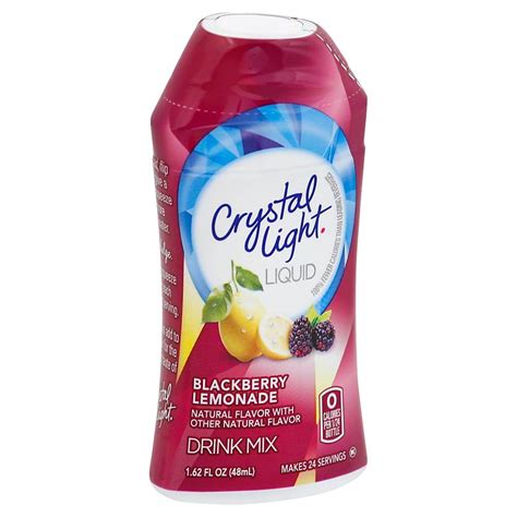 Crystal Light Liquid Blackberry Lemonade Drink Mix Shop Mixes